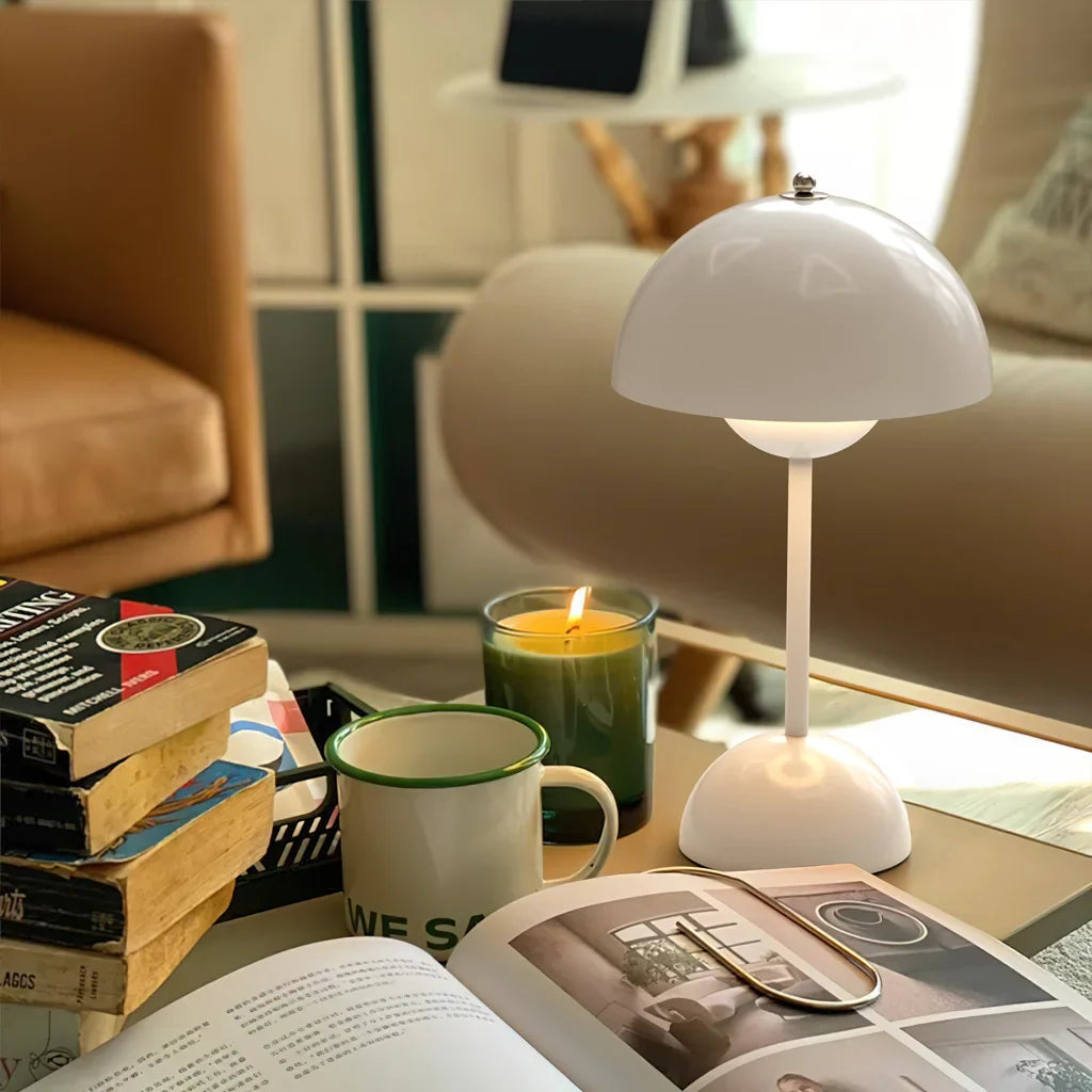 OCS - Lampada da tavolo dal design scandinavo - Senza fili e regolabile