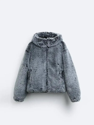 Pelodolce - casaco de inverno unissex de pelúcia