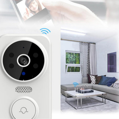 Timbres WiFi inteligentes con cámara y alarma - Seguridad HD