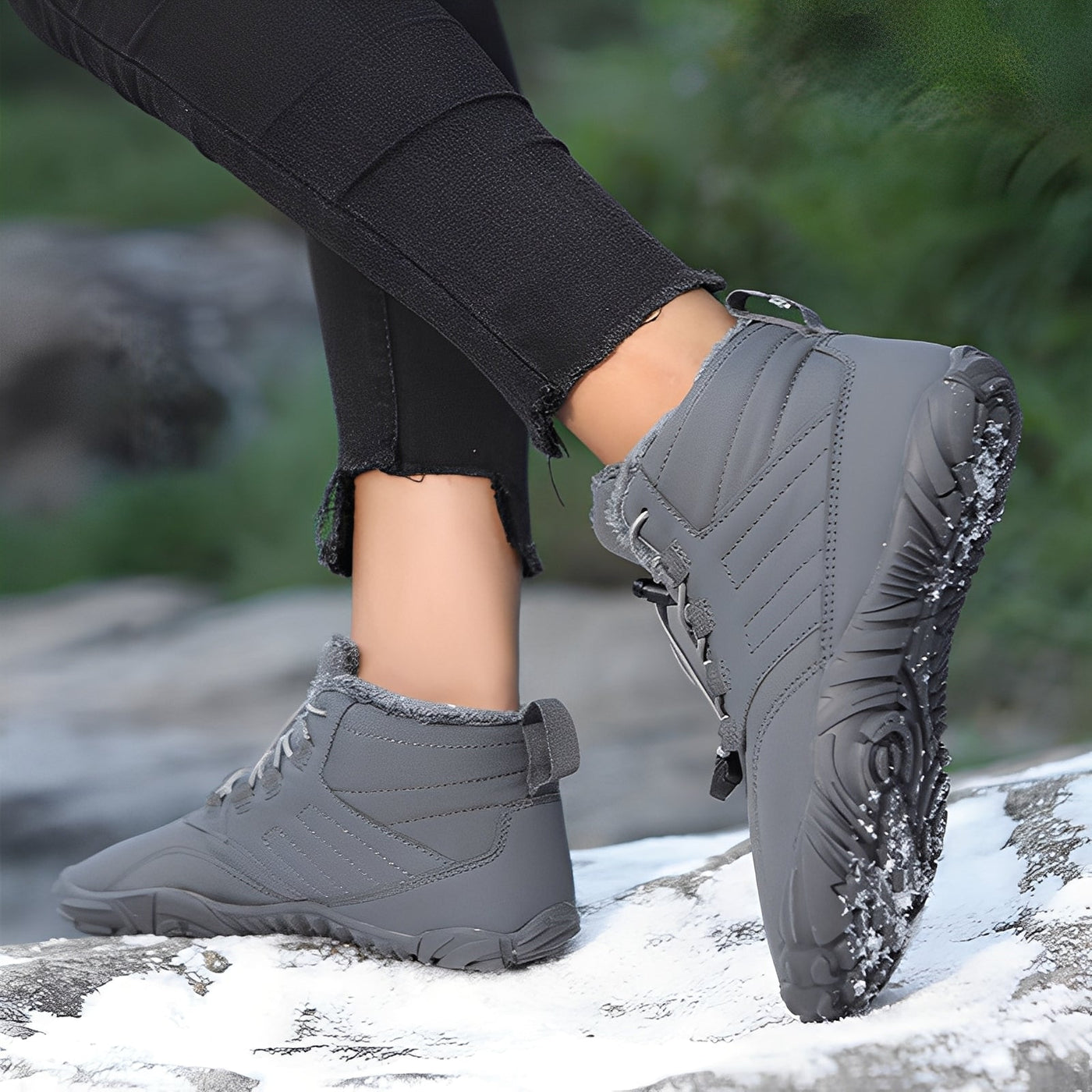 Jerred - Cómodo calzado barefoot de exterior para hombre