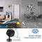Minivisão | 1080p Mini Magnetic WiFi Câmera - Câmara de segurança portátil HD com visão noturna