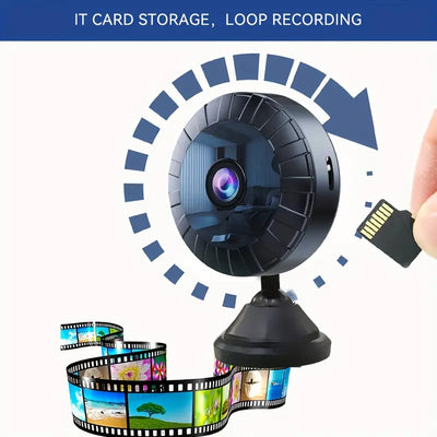Minispy - câmara de segurança sem fio 4K com visão noturna e detecção de movimento