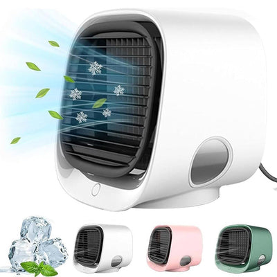 Mini USB Air Cooler - Fan pessoal compacto