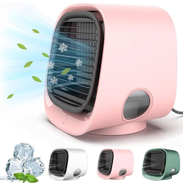 Mini USB Air Cooler - Fan pessoal compacto
