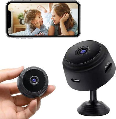 Eyecam Mini Caméra Espion : caméra de sécurité domestique compacte avec Wi-Fi