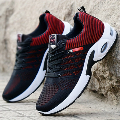 Tênis de corrida de malha leve elegante para homens | Perfeito para atividades ao ar livre