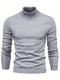 Jersey de pescoço alto - confortável e elegante para dias frios