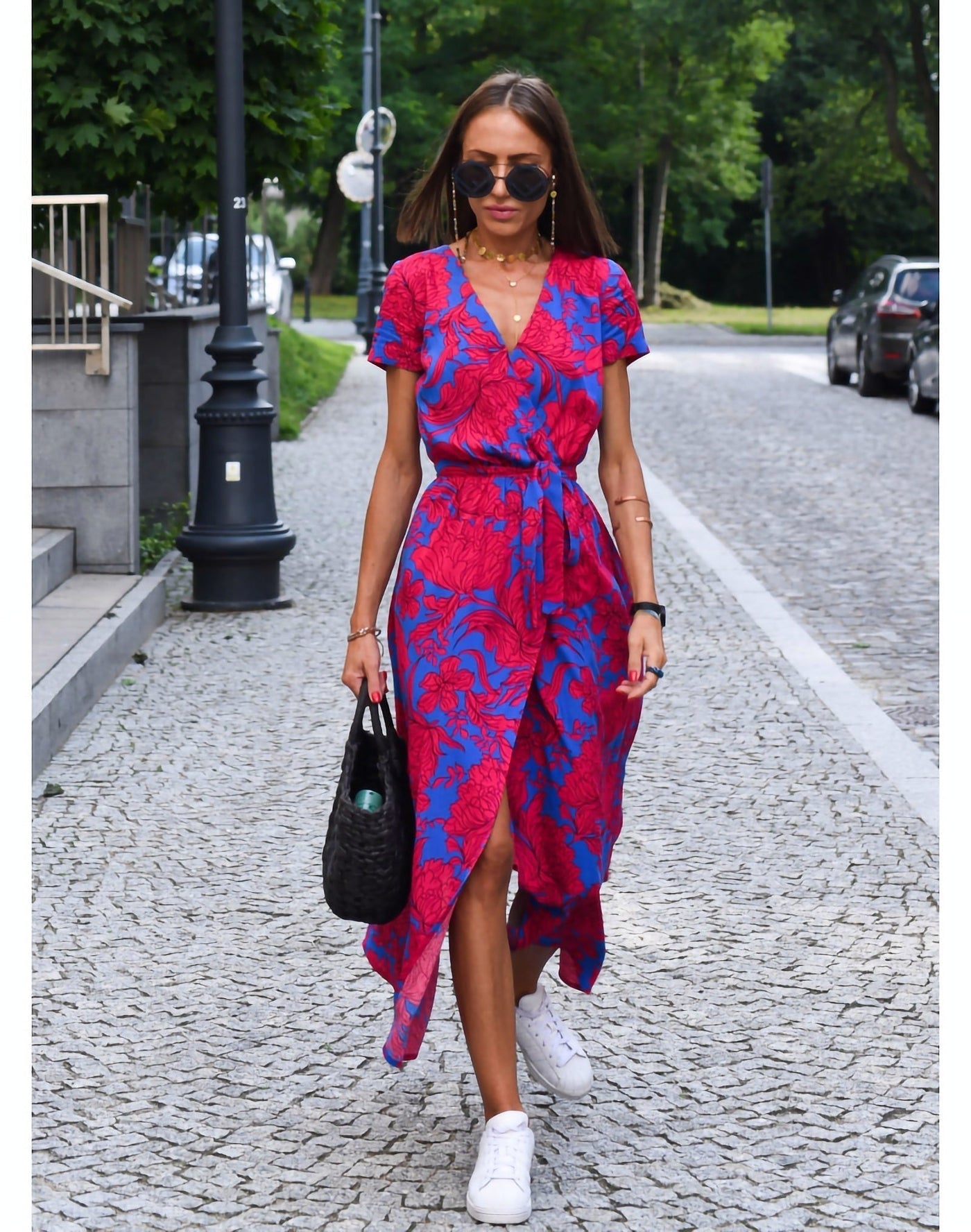 Vestido Anna con estampado floral primavera/verano