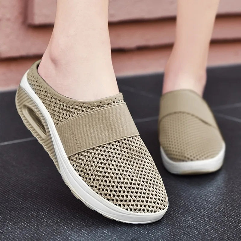 Sapatos ortopédicos com amortecimento de ar - confortável, moderno e leve para o pé
