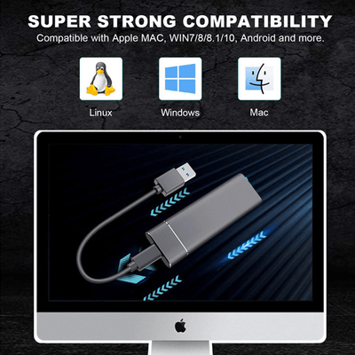 Voltdrive | Disco rígido SSD Externo ultra rápido portátil - armazenamento rápido de dados
