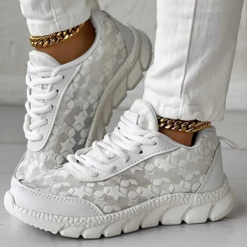 Sapatos ortopédicos de malha confortáveis