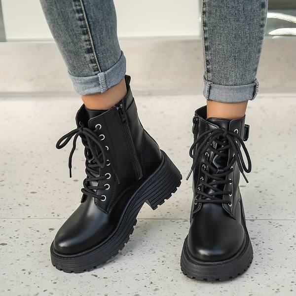 Botas de couro de luxo