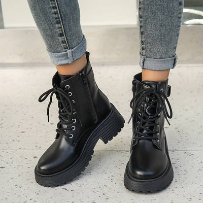 Botas de couro de luxo