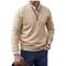 Elegante Jersey de Benoit da Caxemira com zíper