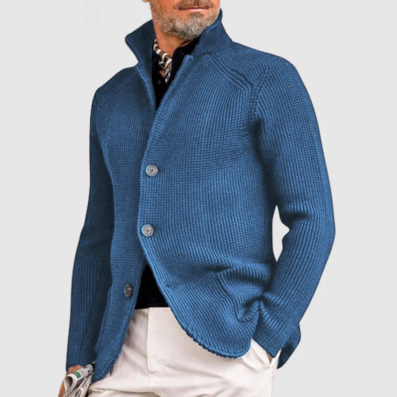 Ramon - jaqueta de tricô elegante com homem para homens
