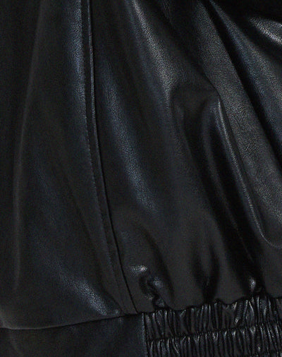 Élégante veste en cuir grande taille : confortable et moderne pour tous les jours