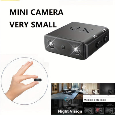 Miniguard - Câmara de Segurança sem fio com resolução HD completa, visão noturna e detecção de movimento