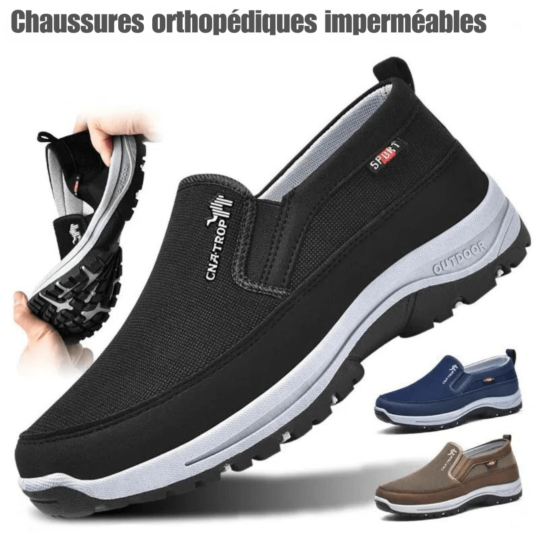 Sapatos ortopédicos à prova d'água ortozenos - conforto diário e suporte de plantar de verão 2025
