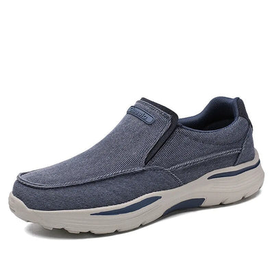 Jaco - Mocassins de lona ortopédica para homens