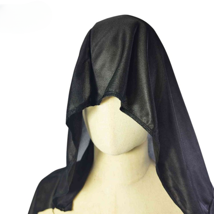 Conjunto Grimora | acessórios para Halloween capa, máscaras esqueleto e foice