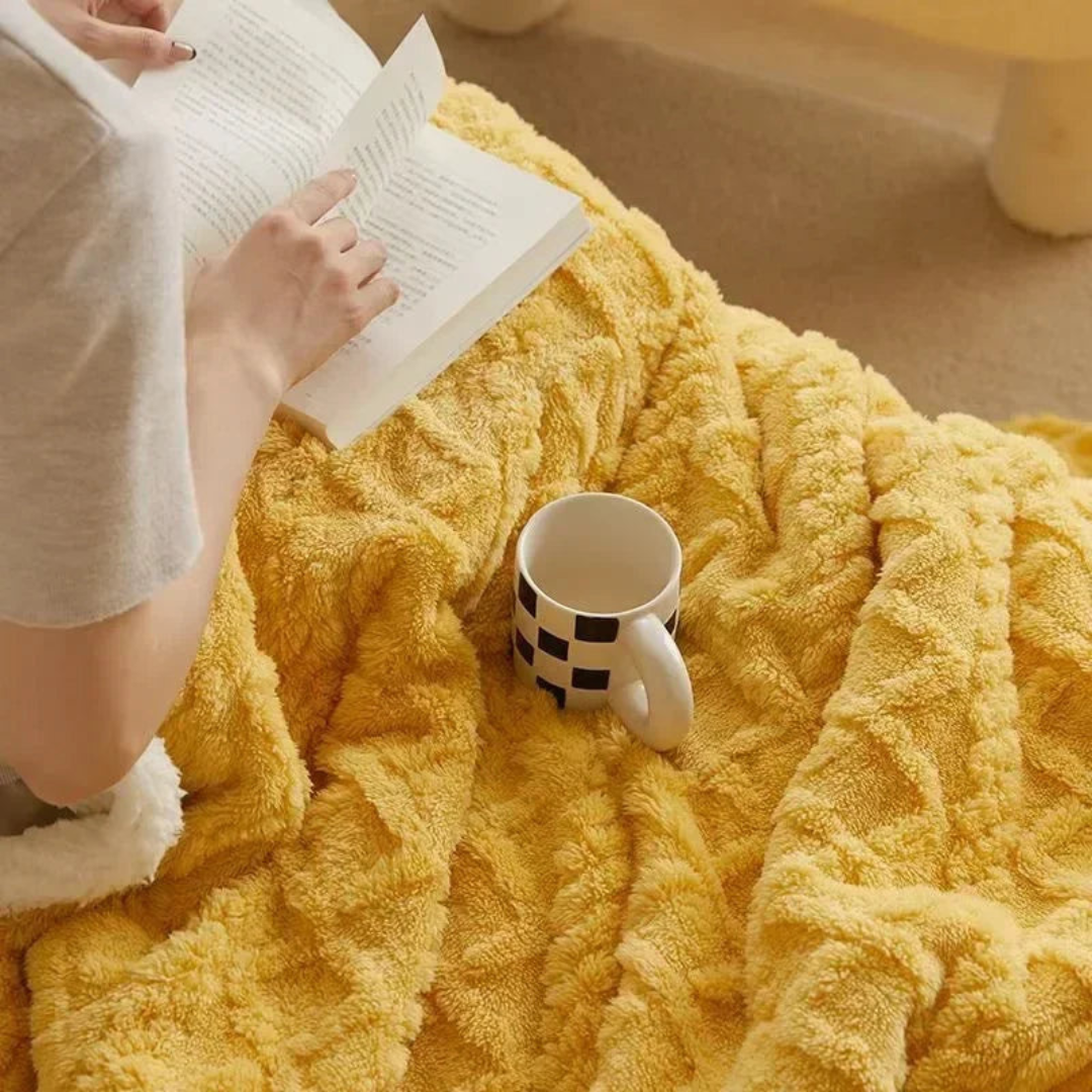 Pão quente de inverno para frio - noites grossas, macias e elegantes para o quarto e sofá
