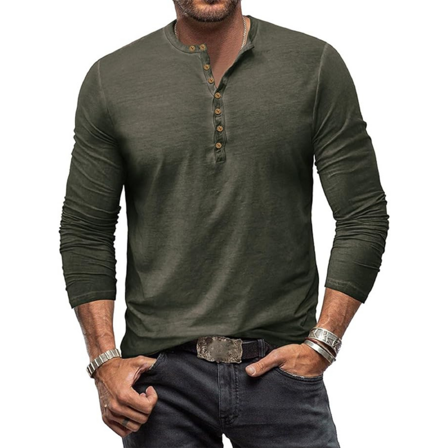 Herren Shirt | Weit geschnittene Baumwolle