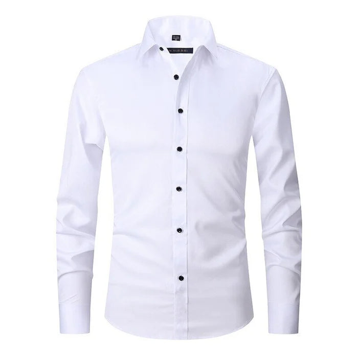 Lucas - camisa elástica resistente a rugas