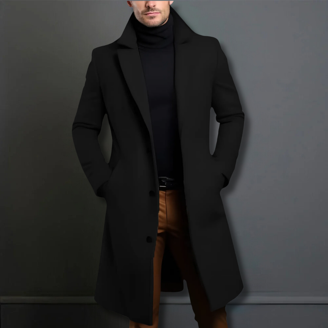 Elegante cappotto lungo | Design senza tempo