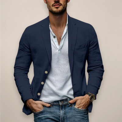 Blazer en lin pour homme : léger, confortable et élégant pour l'été