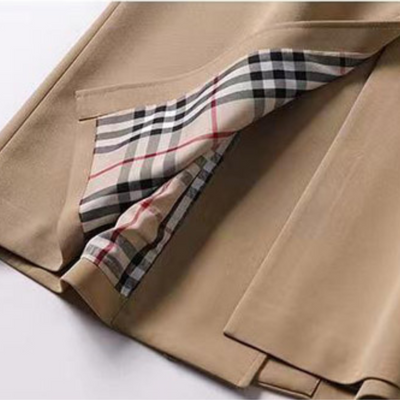 Emalie | Estilo atemporal clássico gabardine
