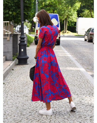 Vestido Anna con estampado floral primavera/verano
