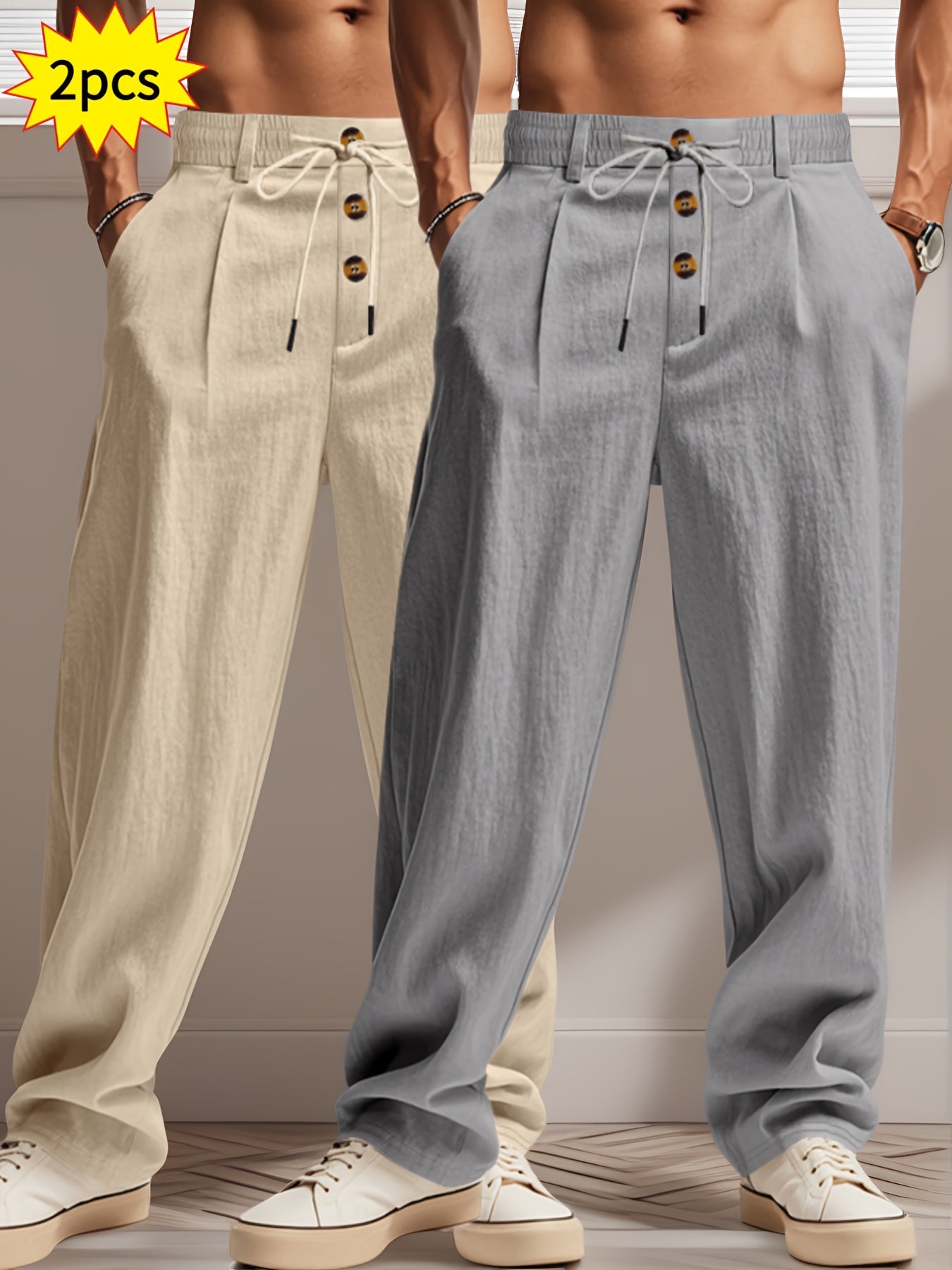 Pantalone rilassato di lusso: comfort e stile senza compromessi