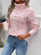 Tessa | Cómodo jersey de cuello alto para mujer | Cálido jersey