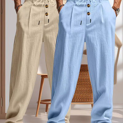 Pantalone rilassato di lusso: comfort e stile senza compromessi
