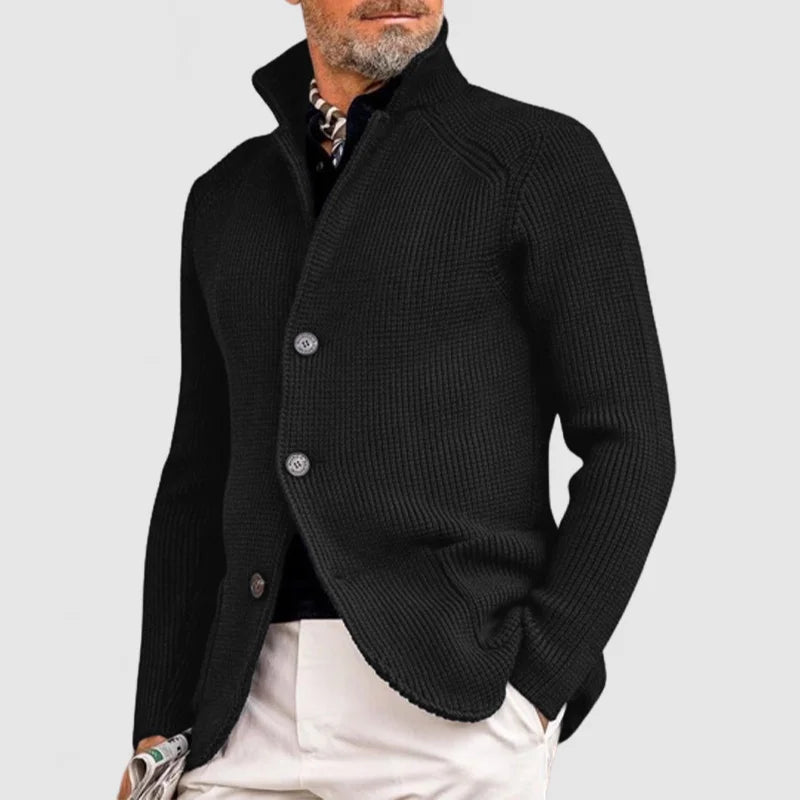 Ramon - jaqueta de tricô elegante com homem para homens