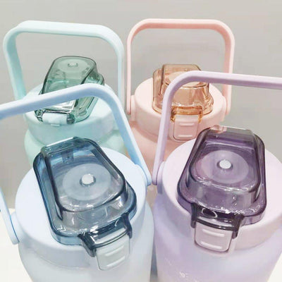 Motivational water bottle | 2l respectful of the environment