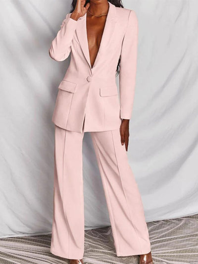 Traje clásico de mujer