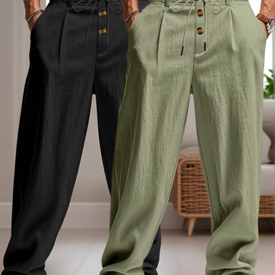 Pantalone rilassato di lusso: comfort e stile senza compromessi