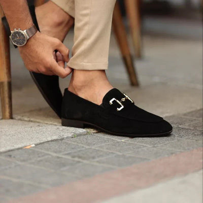 Mocassins de negócios elegantes para homens
