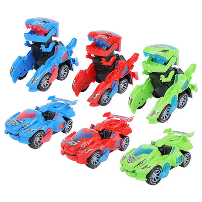 LED car for dinosaurs
