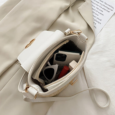 Avery | Bolsa de palha chique para mulheres