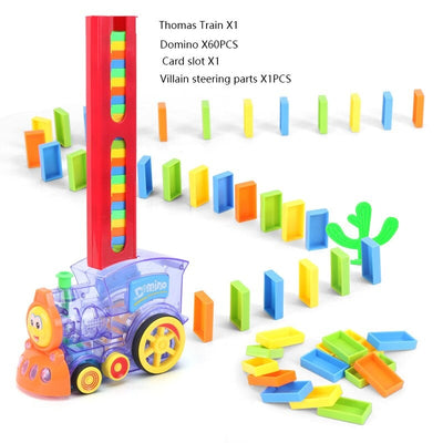 Stack bricks - Domino Montessori train toy