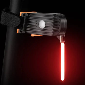 Rear bicycle light