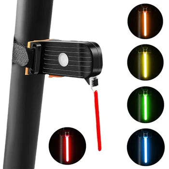 Rear bicycle light