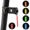 Rear bicycle light