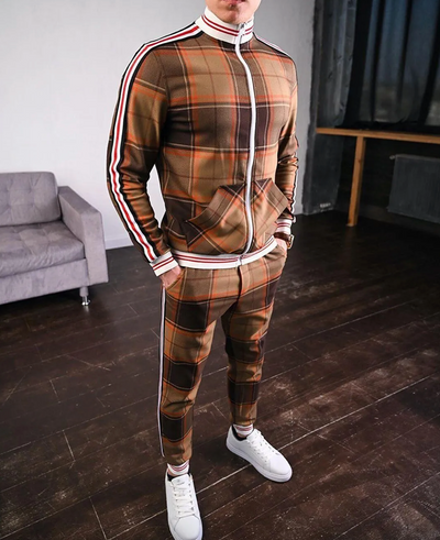 Conjunto de homens elegantes