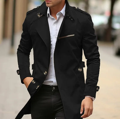 Nelio - Spring elegante Gabardina para homens