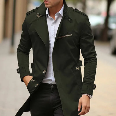 Nelio - Spring elegante Gabardina para homens