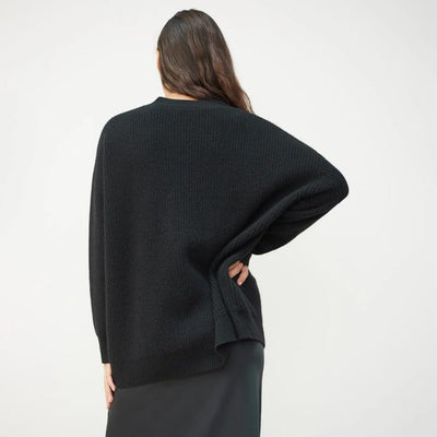 Chaqueta de punto oversize