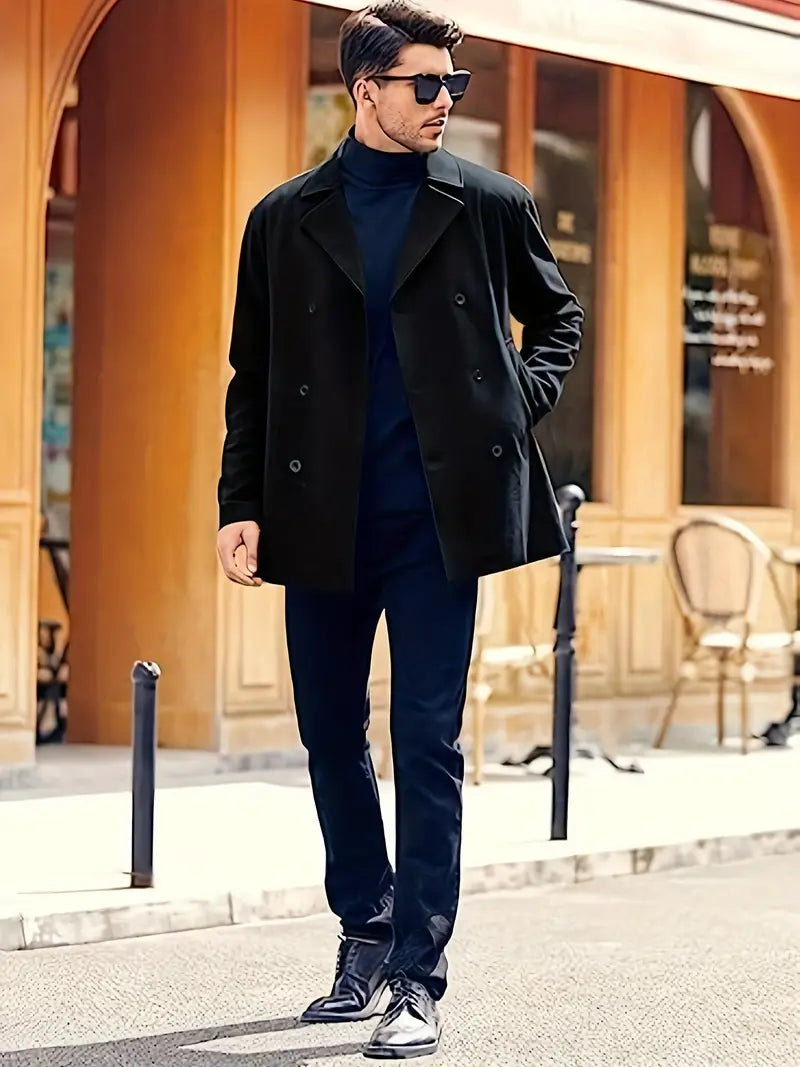 Casaco polar da moda para homens grandes